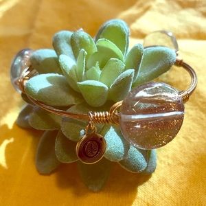 Bourbon And Boweties Gold Wrap Bangle Bracelet